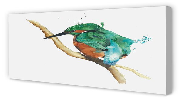 Tablouri canvas papagal pictat colorat
