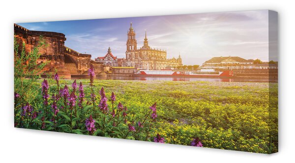 Tablouri canvas Germania Sunrise River