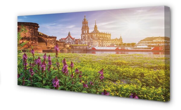 Tablouri canvas Germania Sunrise River