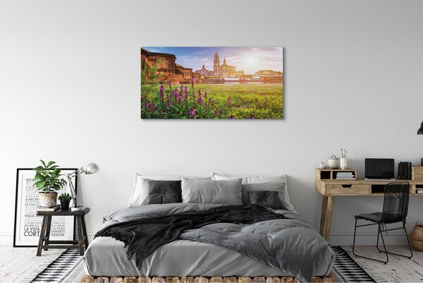 Tablouri canvas Germania Sunrise River