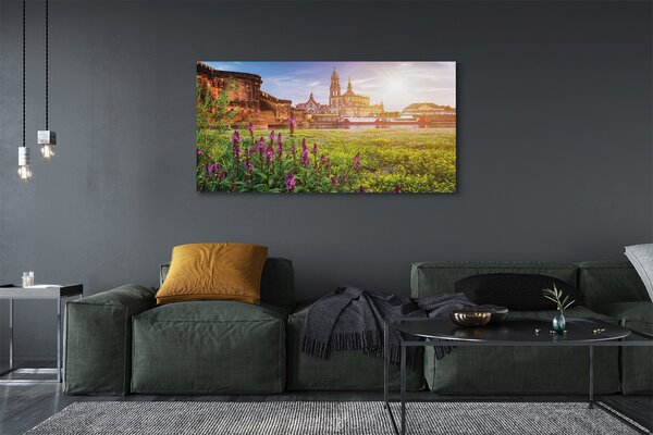 Tablouri canvas Germania Sunrise River