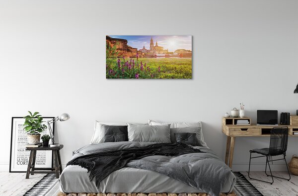 Tablouri canvas Germania Sunrise River