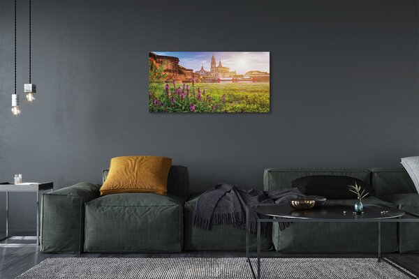 Tablouri canvas Germania Sunrise River