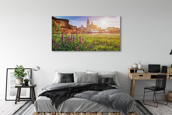 Tablouri canvas Germania Sunrise River