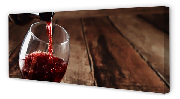 Tablouri canvas Placi de sticla de vin
