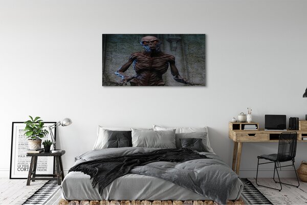 Tablouri canvas figura Teribil în clădire