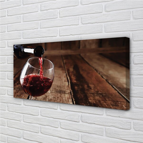 Tablouri canvas Placi de sticla de vin