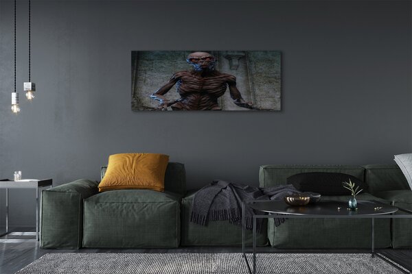 Tablouri canvas figura Teribil în clădire