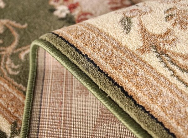 Covor Clasic Sufragerie Dormitor, Model Lotos 1557 310, Crem Verde 80x150
