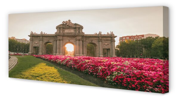 Tablouri canvas Spania Ușă de Alcala din Madrid
