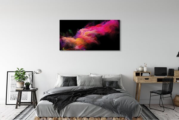 Tablouri canvas fractali roz