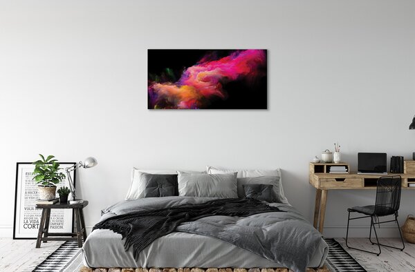 Tablouri canvas fractali roz