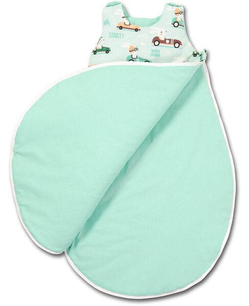 Sac de dormit copii 3-18 luni Kidizi Husty Rabbit, 1 tog