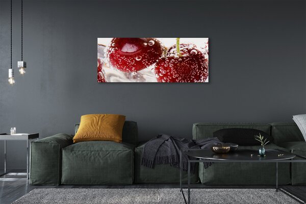 Tablouri canvas cireșe umede