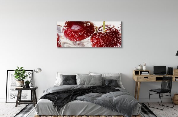 Tablouri canvas cireșe umede