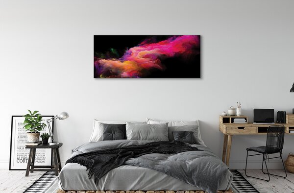 Tablouri canvas fractali roz