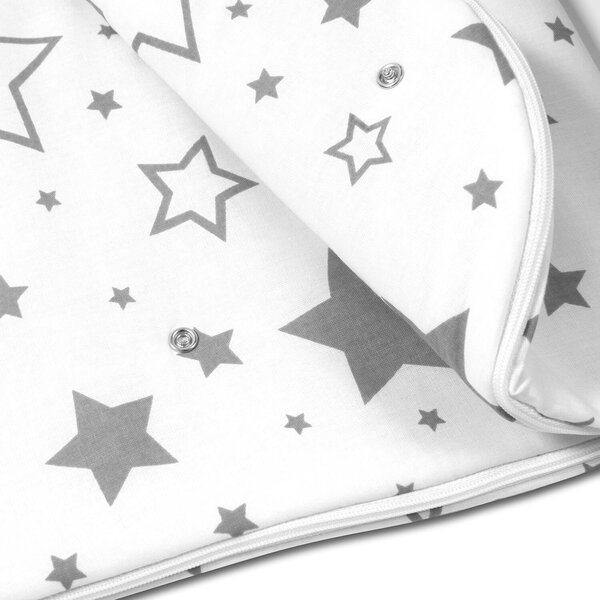Sac de dormit copii reglabil 6-36 luni Kidizi Galaxy Grey, 2.5 tog