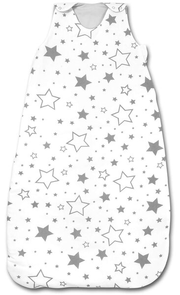 Sac de dormit copii reglabil 6-36 luni Kidizi Galaxy Grey, 2.5 tog