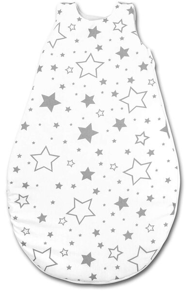 Sac de dormit copii 3-18 luni Kidizi Galaxy Grey, 1 tog