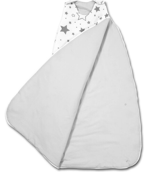 Sac de dormit copii reglabil 6-36 luni Kidizi Galaxy Grey, 2.5 tog
