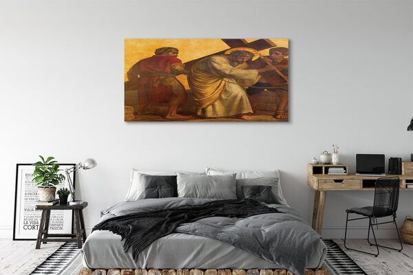 Tablouri canvas Isus oamenii cruce