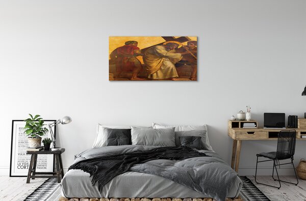 Tablouri canvas Isus oamenii cruce