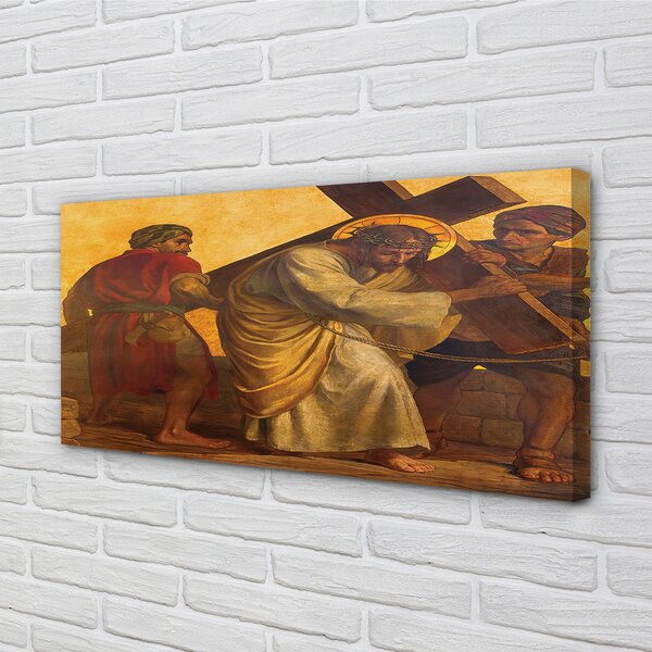Tablouri canvas Isus oamenii cruce