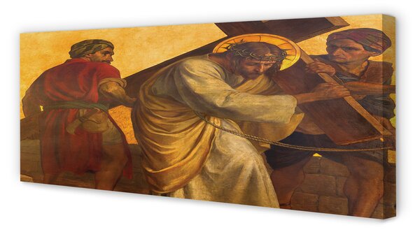 Tablouri canvas Isus oamenii cruce