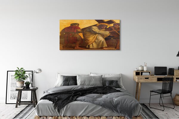 Tablouri canvas Isus oamenii cruce