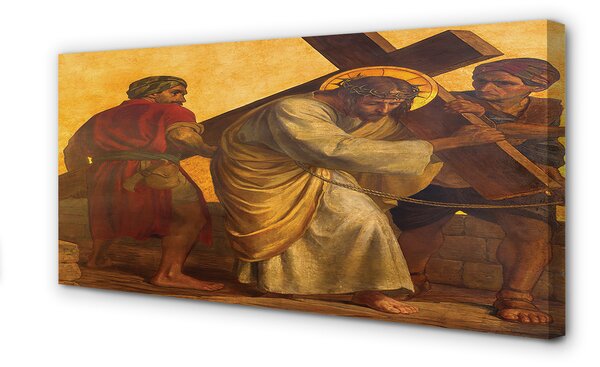 Tablouri canvas Isus oamenii cruce