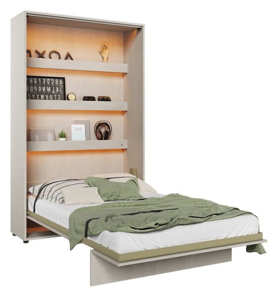 Pat rabatabil Concept Pro Lenart ISingle, Gri deschis, 120x200, PAL laminat, Somiera patSomiera pat, 13x23x22cm