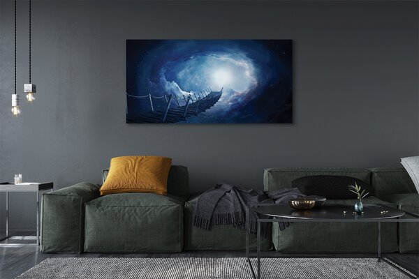 Tablouri canvas cer nori pod