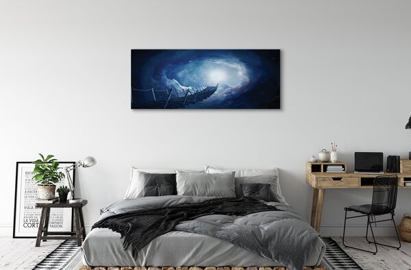 Tablouri canvas cer nori pod