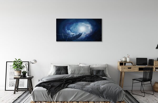 Tablouri canvas cer nori pod
