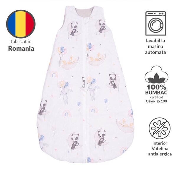 Sac de dormit copii 6-24 luni Kidizi Sweet Dreams, 1 tog