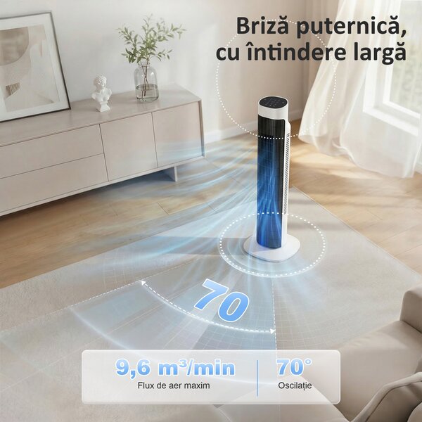 HOMCOM ventilator vertical | Aosom Romania