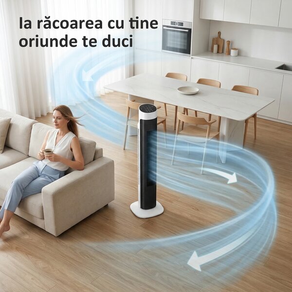 HOMCOM ventilator vertical | Aosom Romania