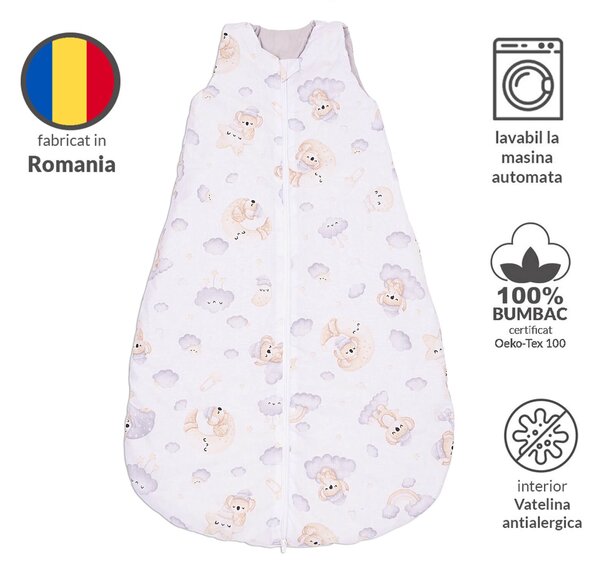 Sac de dormit copii 6-24 luni Kidizi Koala Dreams, 1 tog