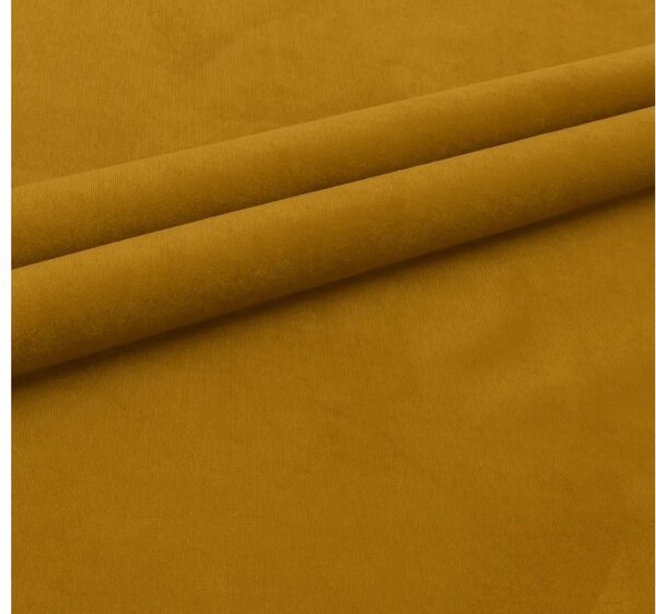 Coltar extensibil in forma de U SILVIANO, mustar, 300x140 cm + 2 perne GRATUIT