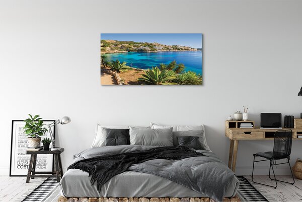 Tablouri canvas mare oras Spania Coast
