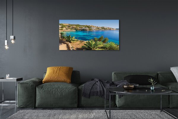 Tablouri canvas mare oras Spania Coast