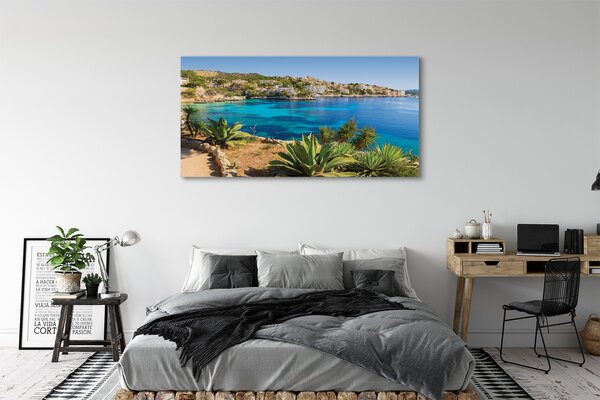 Tablouri canvas mare oras Spania Coast
