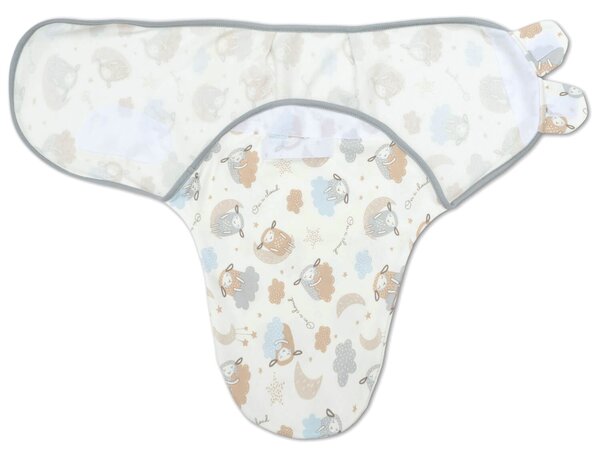 Sistem de infasat reglabil 0-3 luni Kidizi On a Cloud Pastel, bumbac 100%