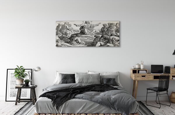 Tablouri canvas Oamenii lui Isus desen
