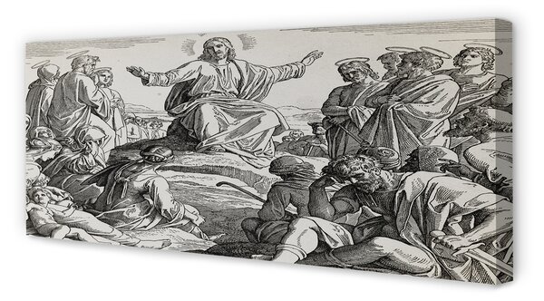 Tablouri canvas Oamenii lui Isus desen