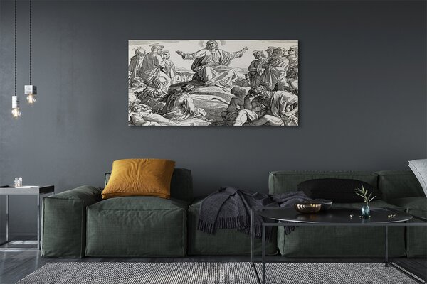 Tablouri canvas Oamenii lui Isus desen