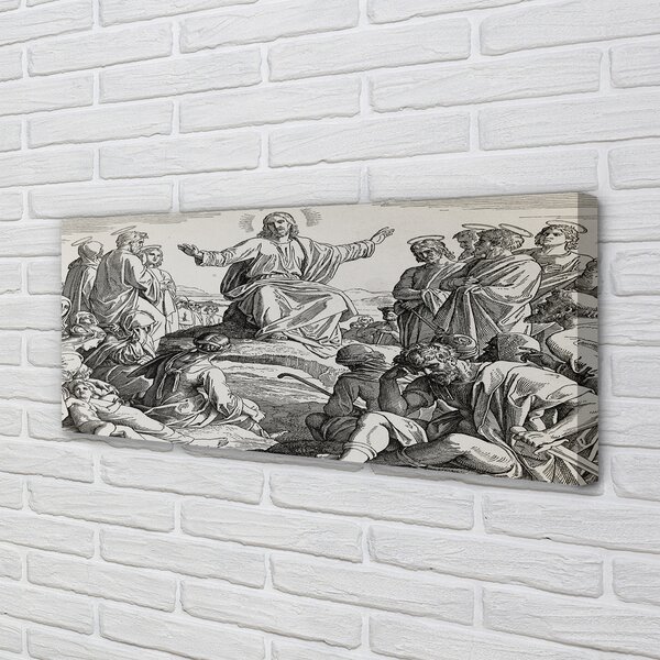 Tablouri canvas Oamenii lui Isus desen