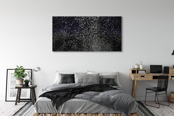 Tablouri canvas Picături de bule de apă