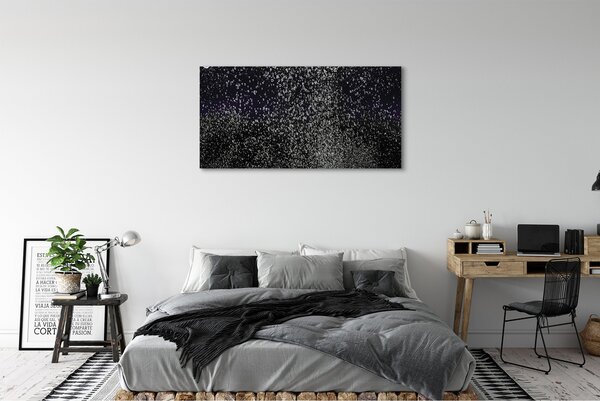 Tablouri canvas Picături de bule de apă