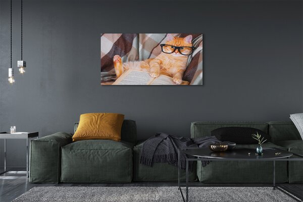 Tablouri canvas Pisica cititor